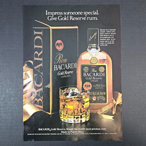 1982 ron bacardi - bacardi, reserve
